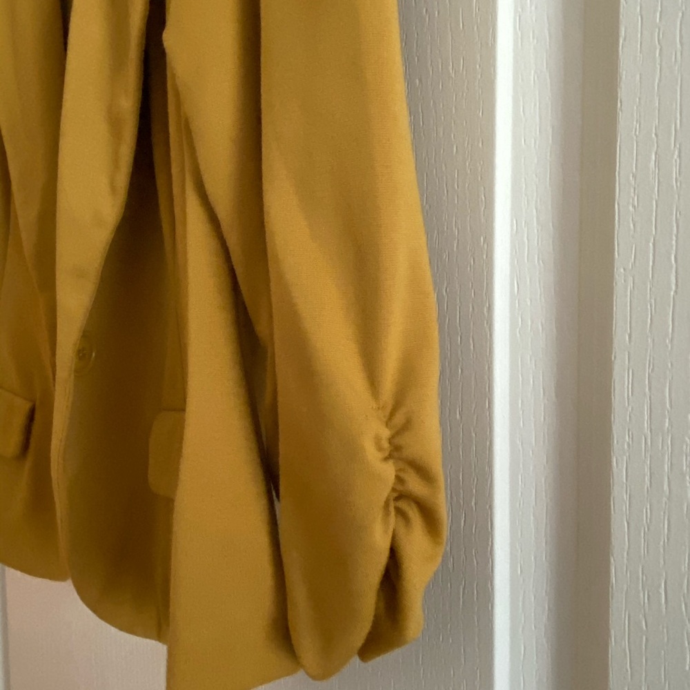 Mustard Blazer - Picture 2 of 3
